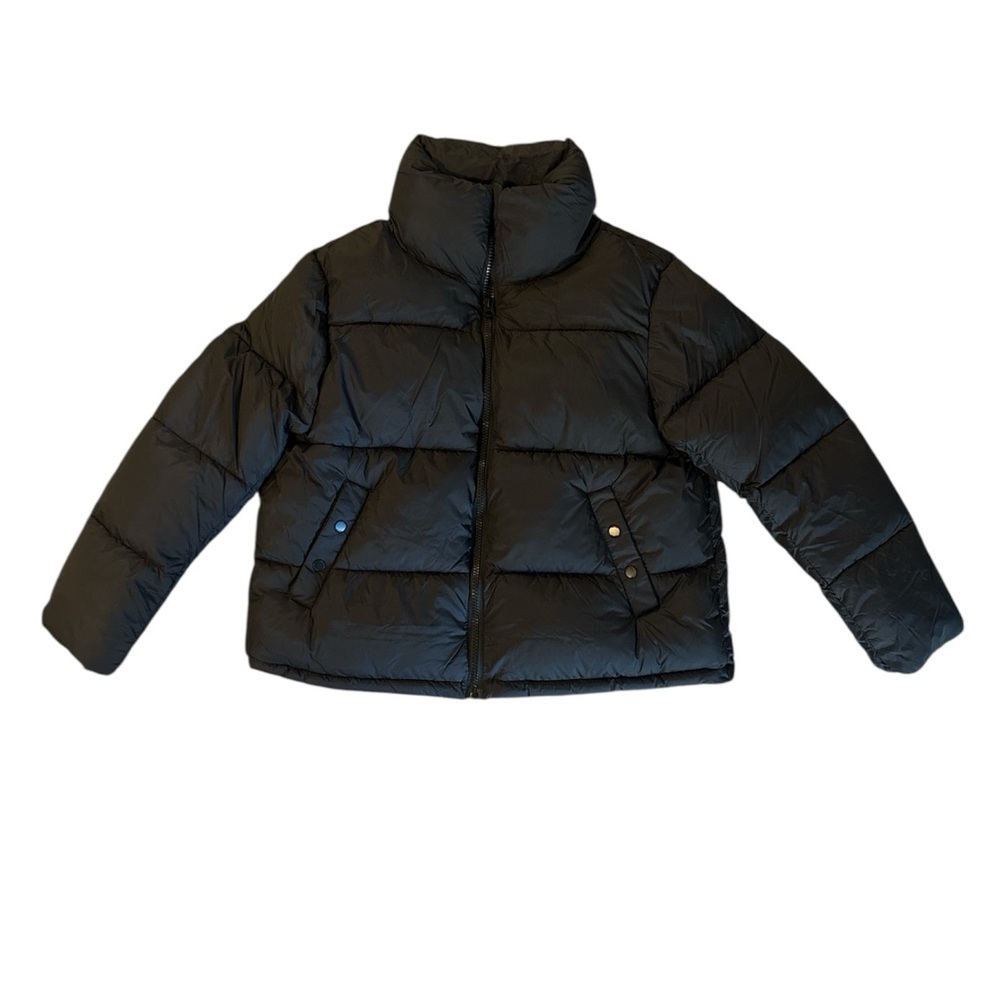 Hudson Jeans NWT Black Puffer Jacket Women’s L